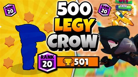 Learn the stats, play tips and damage values for crow from brawl stars! NEW LEGENDARY BRAWLER 500 TROPHY PUSH! | Brawl Stars ...