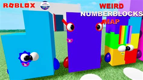 Roblox Weird Numberblocks Map I Found Napi Kids Games Youtube