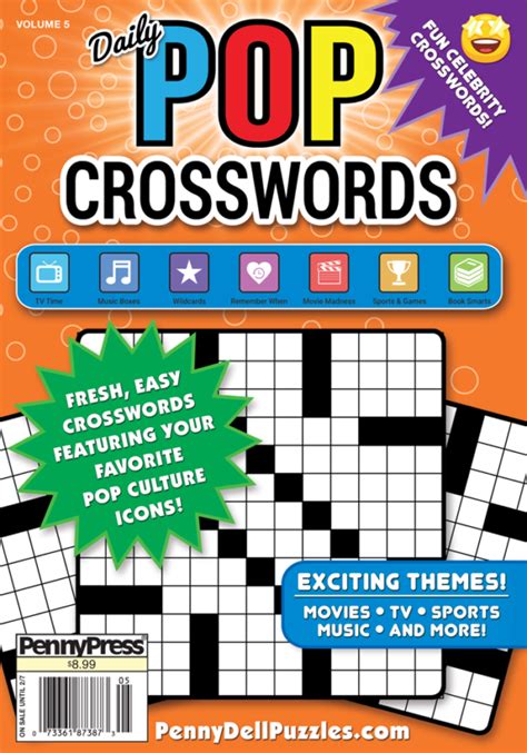 Daily Pop Crosswords Penny Dell Puzzles