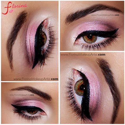 Soft Pink Makeup Pink Eyeshadow Cat Eye Makeup