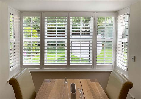 Made To Measure Box Bay Window Shutters Totally Shutters