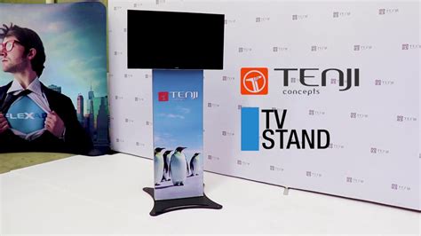Portable Exhibition Tv Stand Youtube