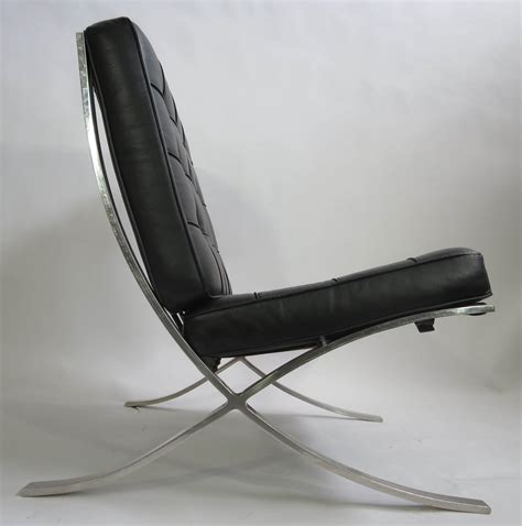Beautiful, original barcelona chair by ludwig mies van der rohe for knoll international. Three Mies Van Der Rohe Barcelona Chairs | Modernism