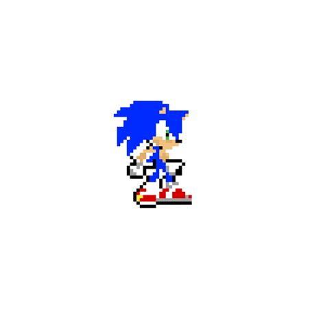 Pixilart Sonic Sprite By Sonic Gamer