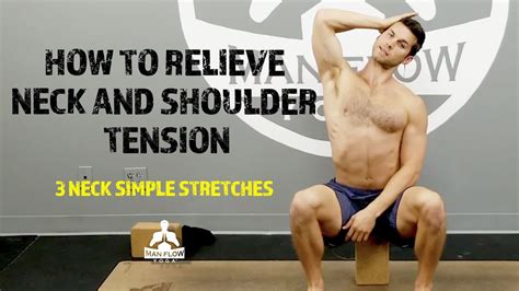 ️ 3 Neck Stretches For Stiff Neck And Shoulders How To Relieve Neck And