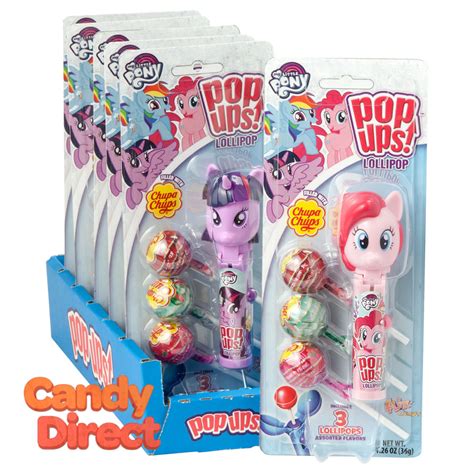 Pop Ups Lollipop My Little Pony 126oz Blister Pack 6ct