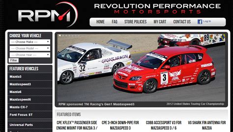 Revolution Performance Motorsports Sponsorship
