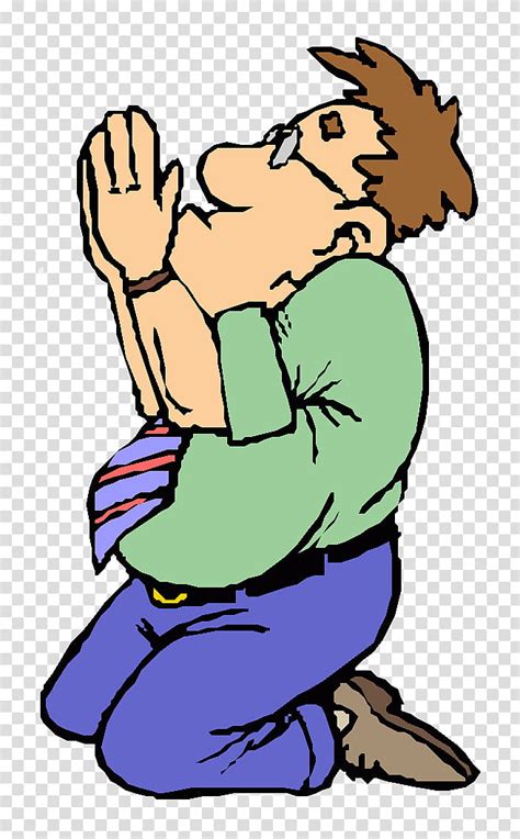 Cartoon Praying To God