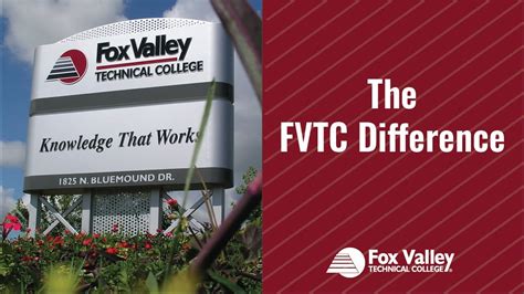 The Fox Valley Tech Difference Youtube