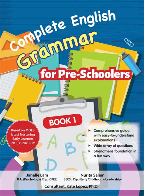 Complete English Grammar For Pre Schoolers Book 1 Cpd Singapore