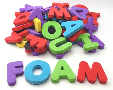 Foam Magnetic Uppercase Capital Alphabet Letters Ebay