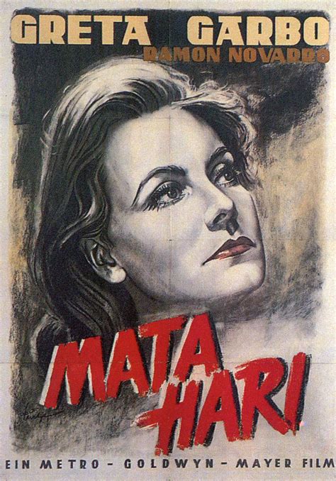 Mata Hari 1931 Posters — The Movie Database Tmdb