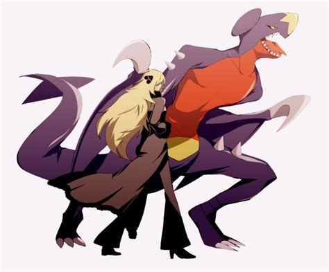 Cynthia Garchomp Pokemon Cynthia Pokemon Waifu Pokemon