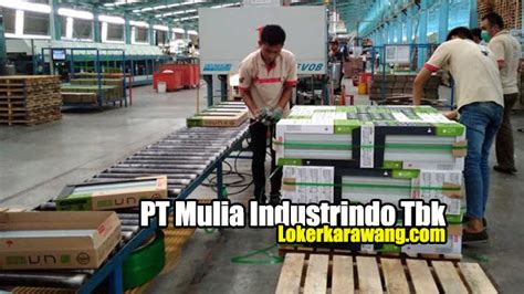 Lowongan kerja pt farmasi di bekasi, pt farmasi jobs in bekasi. Lowongan Kerja PT. Mulia Industrindo Tbk Cikarang Bekasi - LOKER KARAWANG MEI 2020