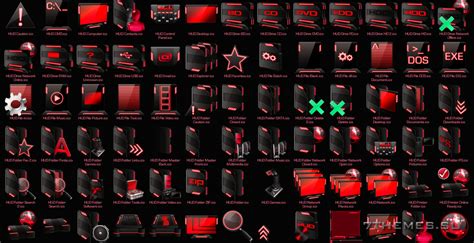 Hud Red Icon Pack 7tsp Free Download