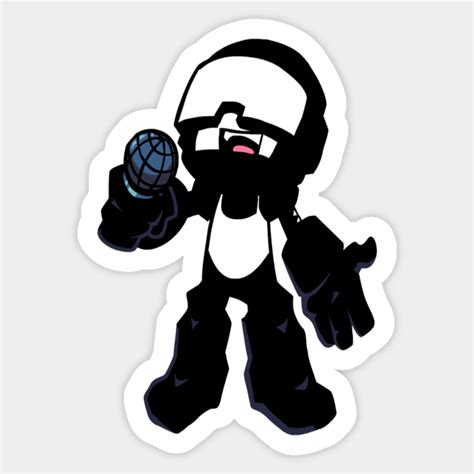 Tankman Fnf Friday Night Funkin Tankman Fnf Sticker Teepublic