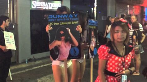 Walking Street Pattayathailand Sex For Sale Youtube