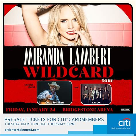 Miranda Lambert Wildcard Tour 103 3 Country