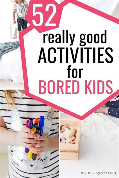 Some of the best indoor activities for toddlers include: 52 Indoor Activities for Bored Kids | Bored kids, Business ...