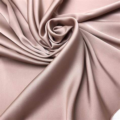 Dark Beige Silk Satin Fabric By The Yard Silk Fabric For Etsy
