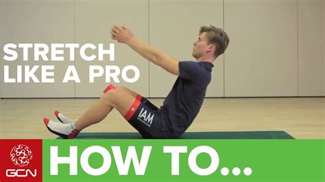 how to stretch for cycling with iam pro cycling youtube