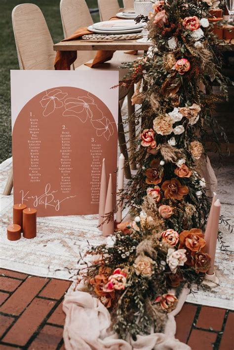 Boho Terracotta Wedding Ideas