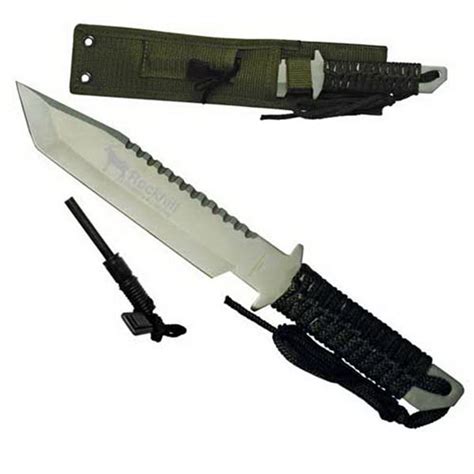 11 Hunting Knife With Fire Starter