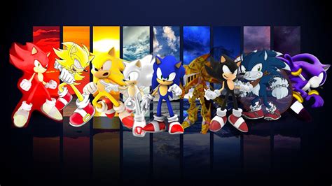 Sonic All Forms Wallpapers Top Free Sonic All Forms Backgrounds