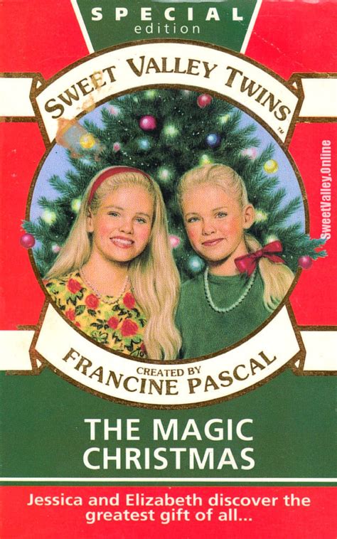 Sweet Valley Twins Magna Edition The Magic Christmas Sweet Valley Online