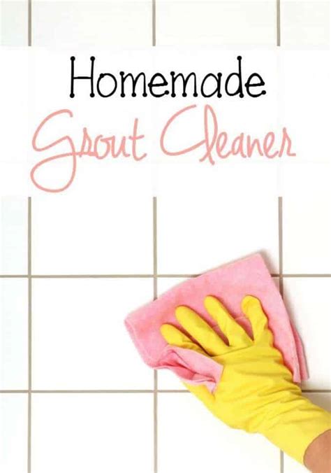 We're huge fans of having vinegar in our cleaning arsenal. Homemade Grout Cleaner - Tammilee Tips