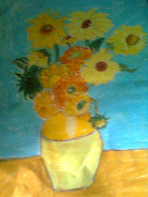 Rysunek Soneczniki Van Gogha