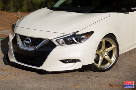 Vws3 Custom Wheels By Vossen On Lowered Nissan Maxima — Gallery