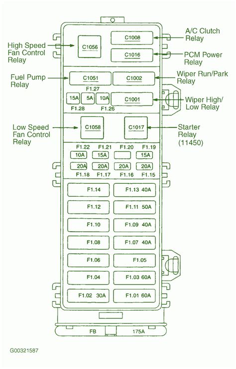 2003 Ford Taurus 30 Fuse Box Diagram Auto Fuse Box Diagram