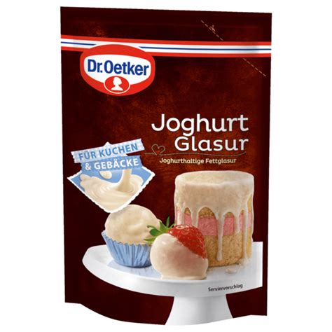 Eine süße glasur verleiht jedem kuchen das gewisse etwas. Dr. Oetker Joghurt Glasur 150g bei REWE online bestellen!