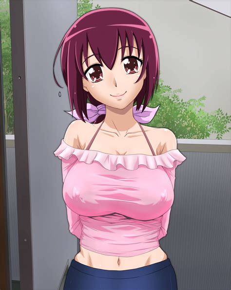 Wallpaper Hoshizora Ikuyo Smile Precure Anime Girls Cleavage Nipples Through Clothing