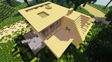Modern Wooden House World Of Keralis Minecraft Map