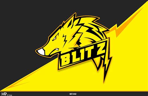 Blitz Mascot Logo Hfpgraphic Portofolio