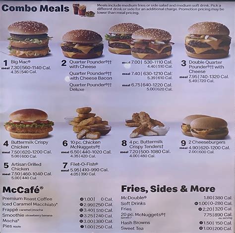 We don't believe in labels at macca's, like dinner or breakfast. McDonald's menu prices | SLC menu