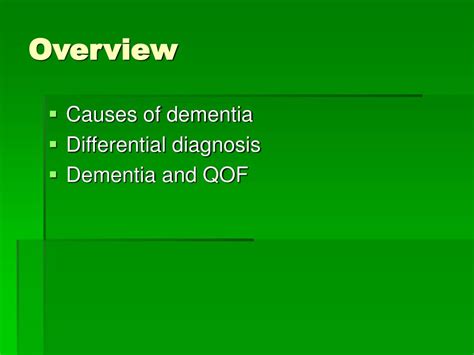 Ppt Dementia Powerpoint Presentation Free Download Id1717388