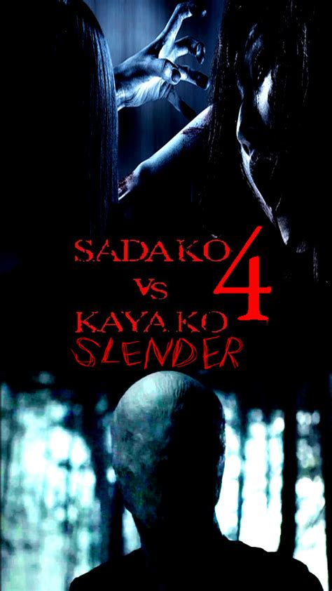Sadako Vs Kayako 4 Slender Poster By Steveirwinfan96 On Deviantart