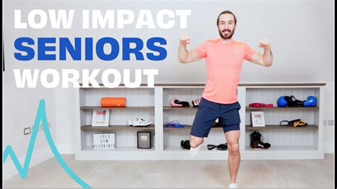 15 Minute Low Impact Workout For Seniors The Body Coach Tv Youtube