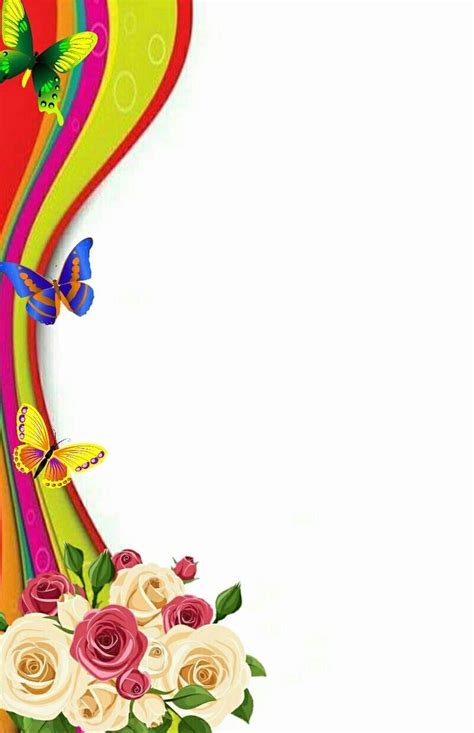 Colorful Colorful Borders Design Borders For Paper Floral Border Design