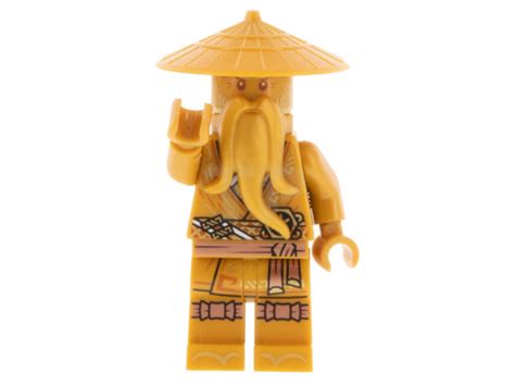 Lego® Minifigure Njo658 Wu Sensei Legacy Pearl Gold Robe