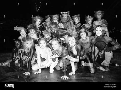 Cast Members Of Cats Musical Based On T S Eliot 1939 Poetry Book Old