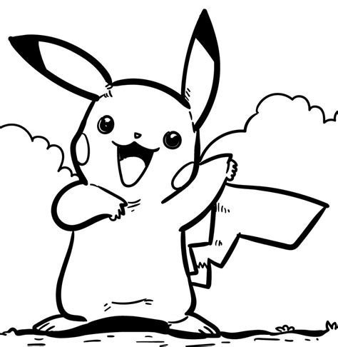 Pikachu Stampabile Da Colorare Scarica Stampa O Colora Subito Online