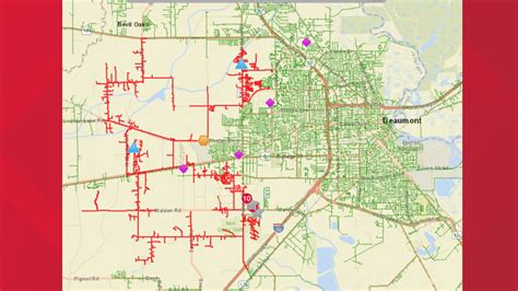 Entergy Power Outage Map Texas Oconto County Plat Map