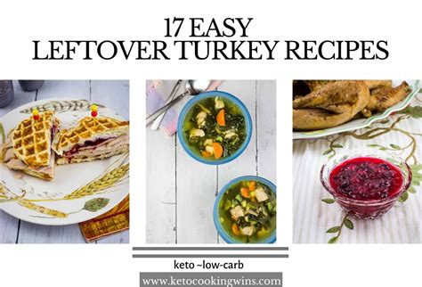 The BEST Leftover Turkey Keto Recipes Keto Cooking Wins