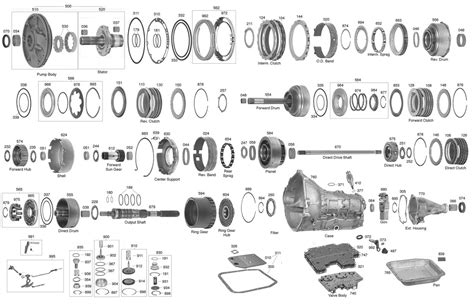 Aod Transmission Parts Diagram Transmission Parts Online