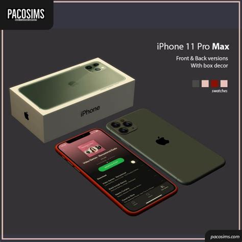 Paco Sims Iphone 11 • Sims 4 Downloads