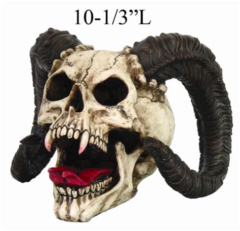 Ram Horned Skull 8269 3399 Mystic Crypt The Most Unique Hard
